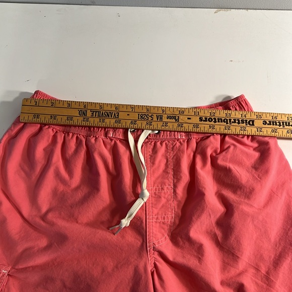 St. John’s Bay Men’s Swim Trunks Sz. Large in Pink w/ Elastic Waist - Picture 9 of 10